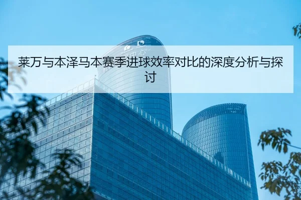 莱万与本泽马本赛季进球效率对比的深度分析与探讨